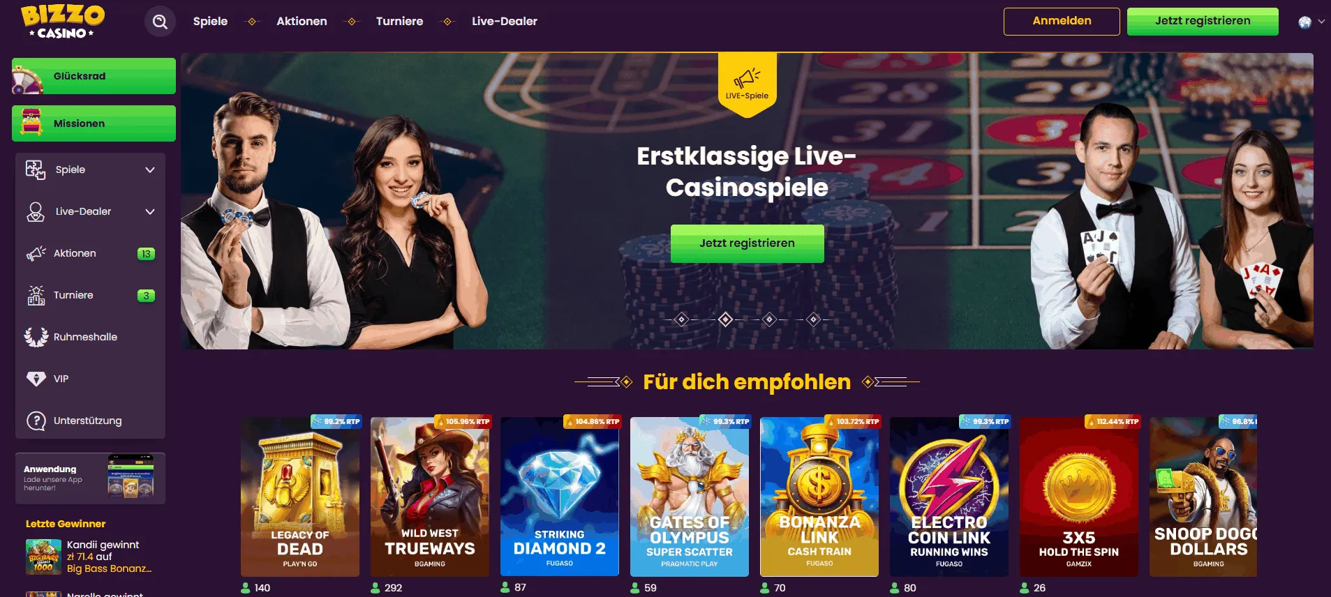 Bizzo Online Casino